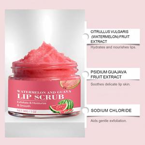 Exfoliante Labial de Sandía y Guayaba 30g, Marca Privada OEM, Azúcar y Aloe, Exfolia, Hidrata, Rellena, Vegano - Product Image 2