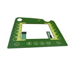 Custom Double-Sided Printing Membrane Keypad Membrane Switch with Round Push Button