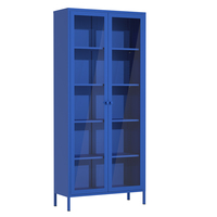 Casier de présentation en métal pour le salon armoire de remplissage en acier pour le bureau à domicile armoire de rangement en acier pour le stockage de fichiers documents livres