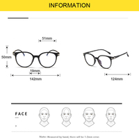 Mode femmes lunettes cadre hommes lunettes cadre Vintage rond clair lentille lunettes optique monture de lunettes