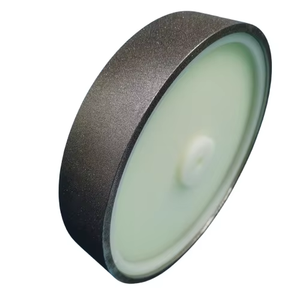 Meule CBN de 10 pouces 250x50mm, meule d'affûtage CBN électroplaquée pour outils de tournage sur bois T8 T7 <span class=keywords><strong>T4</strong></span>, ciseaux HSS - Product Image 3