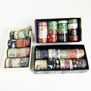 Groothandel Hot Koop Japanse Washi Tape Met Custom Gedrukt Decoratieve Washi Tape Set