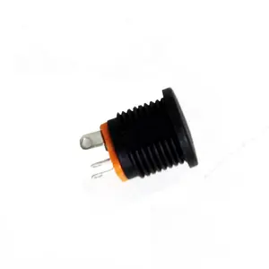 DC022 5,5x2,5mm 5,5x2,1mm Conector de montaje de alimentación de CC Conector de toma de corriente de CC Enchufe de alimentación de CC DE LA DC-022K