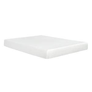 DB Plush 8-In Queen Size Colchón de espuma viscoelástica de gel mediano con funda de aloe vera blanca transpirable 'Bed in a Box' - Product Image 1