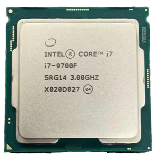 I7-9700F 8-Core Desktop Processor 3 GHz 4.7 GHz LGA 1151 300 Series 65W Virtualization Technology 14nm 6MB L2 Cache 12MB L3