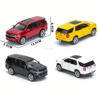Listo para Enviar: Coche de Juguete de Aleación Fundida a Presión de Lujo a Escala 1:32 en Amarillo, Rojo, Negro y Blanco con Sonido y Luces, Juguete Metálico para Niños