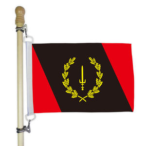 Bandera del ejército, pancarta de barco, bandera militar de EE. UU. de 12x18 pulgadas con ojales 2 D, Material de poliéster tejido de 110G para decoración de pared interior y exterior - Product Image 2
