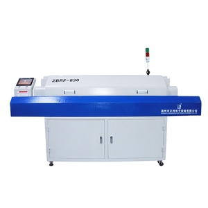ZB830RF Điều Chỉnh Tốc Độ Gió Nóng Reflow Oven/SMT Reflow Oven Machine/PCB Reflow Hàn + 8 Khu Sưởi Ấm (Lên 4 Xuống 4) - Product Image 1