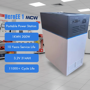 แบตเตอรี่ LiFePO4 1000WH 200W เครื่องกำเนิดไฟฟ้าพลังงานแสงอาทิตย์ คลื่นไซน์บริสุทธิ์ พร้อมตัวควบคุม MPPT สำหรับประเทศเคนยา สถานีไฟฟ้าพกพา - Product Image 1