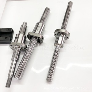 บอลสกรู Sf2525 เส้นผ่านศูนย์กลาง 20 มม. สกรูเหล็กความแม่นยำสูง สำหรับแกนเครื่องจักร CNC - Product Image 1