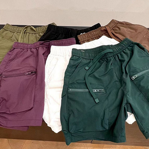 Pantalones Cortos Casuales de Verano para <span class=keywords><strong>Hombre</strong></span>, Pantalones Cortos Cargo Ligeros, Multibolsillos, de Secado Rápido, para Senderismo al Aire Libre, Pantalones Cortos Masculinos - Product Image 5