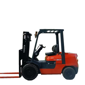 Toyota Used Diesel <b>Tool</b> <b>Trolley</b> Four Wheel Forklift FGZN30 3M Height Sideshift Original Core Engine Motor Pump Gear 4300KG - Product Image 1