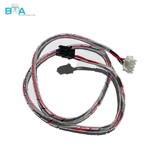 3,00mm 2*3-Pin auf 2,50mm 4-Pin Gehäuse-Kabelkonfektionierung 600mm 22AWG Spiralumwicklung UL RoHS-konform - Product Image 5