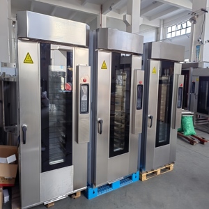 <span class=keywords><strong>Four</strong></span> à convection rotatif de grande capacité, 15 plateaux, chauffage uniforme, commande numérique, pour boulangeries, moulins à farine, utilisation 380V/220V électrique - Product Image 6