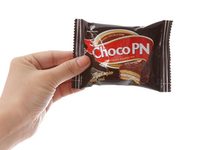 Biscuits classiques en forme de guimauve, en vrac, OEM Vietnam, CHOCO PN, 108g, gâteau enrobé de chocolat, 6 pièces par sachet, boîte, durée de conservation de 12 mois