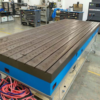 Nouvelle plaque de plateforme d'inspection et de soudage en acier au carbone Q235 1200x1200x100mm avec surface nitridée
