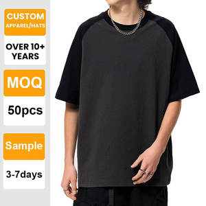 Camiseta de Alta Calidad con Logotipo Personalizado, Lisa, 100% Algodón, Gruesa, con Hombros Caídos, para Impresión al por Mayor, Bordado para Hombre - Product Image 1