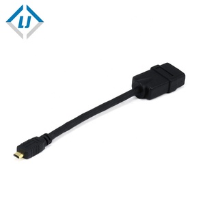 Cable <span class=keywords><strong>de</strong></span> montaje en panel <span class=keywords><strong>de</strong></span> <span class=keywords><strong>pared</strong></span> <span class=keywords><strong>de</strong></span> <span class=keywords><strong>placa</strong></span> frontal <span class=keywords><strong>HDMI</strong></span> <span class=keywords><strong>de</strong></span> 0,2 m plomo dorado - Product Image 2