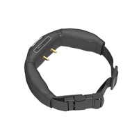 Caméra de collier pour animaux de compagnie avec vue à la troisième personne, GPS, navigateur, localisateur étanche en plastique, suivi de santé et d'activité en direct, petite/moyenne taille
