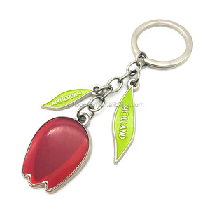 Móc Chìa Khóa Hoa Hướng Dương Tráng Men Sáng Móc Chìa Khóa Hoa Thủy Tiên Vàng Tráng Men Hợp Kim Kẽm Cho Bé Gái - Product Image 2