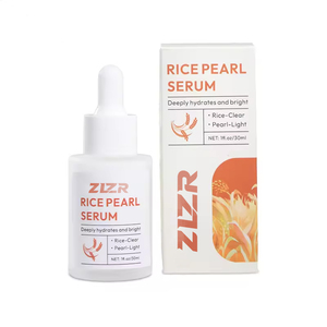 Wholesale Natural Organic Glow Liquid <b>Face</b> Care Whitening Serum with Hyaluronic Acid Dark Spot & Pearl Rice Formula - Product Image 1