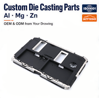 Pièces moulées sous pression en aluminium, zinc et magnésium, fabrication sur mesure OEM, composants de fonderie métallique de précision