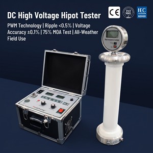 Dispositivo di Misurazione HVDC Huazheng 300kv 3ma Tipo Split <span class=keywords><strong>con</strong></span> Bassa Ondulazione e Alta Precisione, <span class=keywords><strong>Tester</strong></span> di <span class=keywords><strong>Tensione</strong></span> DC ad Alta <span class=keywords><strong>Tensione</strong></span> - Product Image 2
