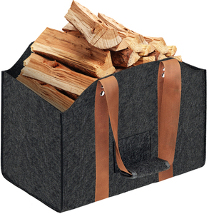 Sac en feutre durable de haute qualité pour les sacs de transport de panier en bois <span class=keywords><strong>d</strong></span>'épicerie pour les sacs à provisions de journaux - Product Image 1