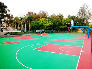 INOLP Suelo Multideportivo Gran oferta Cancha de baloncesto de plástico de silicona para exteriores - Product Image 6