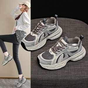 Zapatos de mujer de estilo moderno 2026 - Zapatos versátiles de suela gruesa, zapatos casuales más vendidos, zapatos deportivos que aumentan la altura - Product Image 3