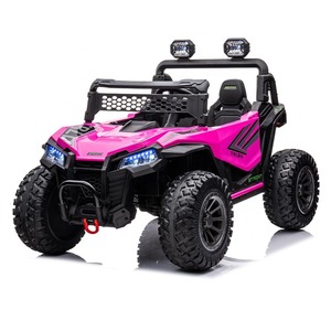 Barato lado a lado utv <span class=keywords><strong>4x4</strong></span> mx 24 voltios 2 asientos paseo eléctrico en el coche de 12 años de edad los niños para conducir - Product Image 6