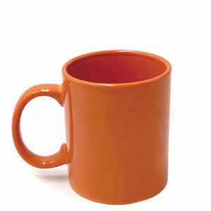 Taza de Café de Cerámica Esmaltada de Color Promocional de Buena Venta - Product Image 4