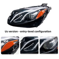 Faros LED de 12V para Mercedes-Benz Clase E W213 (2017-2020), Versión Estadounidense, Configuración Base, Calidad OEM, Piezas Automotrices Generales