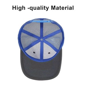 Sporty Street Style Trucker Hat Gorra de béisbol Malla Hip Hop ImageCommon Fabric Headwear 6 Panel Trucker hats - Product Image 6