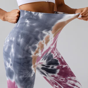 Vente en gros roupas academia leggings pour femmes leggings de yoga conjuntos leggings d'entraînement leggins pour femmes manufacture de fitness - Product Image 3
