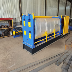 작은 파도 만들기 기계 배럴 드럼형 금속 루핑 시트 성형 기계 골판지 스틸 프로파일 롤 성형 기계 - Product Image 5