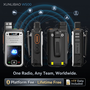 เครื่องแปลภาษา XUNLIBAO AI ราคาโรงงานขายส่ง วิทยุสื่อสาร GPS ไม่มีค่าธรรมเนียมแพลตฟอร์ม ซิมการ์ดตลอดชีพ แบบ Type-C W500 PoC 4G LTE - Product Image 2