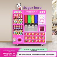 Distributeur automatique sans personnel trois-en-un pour chocolats, bonbons, cadeaux, œufs surprise, écran tactile, capacité 14 kg