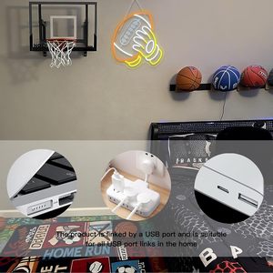 Rugby Football Letreros Neon LED dimmable USB powered ambient <b>light</b> store <b>window</b> decoration <b>light</b> street indicator <b>light</b> 5v - Product Image 3