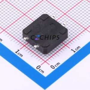 BX-TS-26-12125TT Tactile Switch SMD-4P,12x12mm Switch Single Pole Single Throw Round Button 2.6N Vertical Mount - Product Image 2