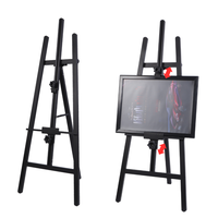 Chevalet géant pliable réglable en métal et aluminium pour studio et peinture