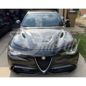 Cofano Motore in Fibra di Carbonio Stile GTAm per <span class=keywords><strong>Alfa</strong></span> <span class=keywords><strong>Romeo</strong></span> Quadrifoglio Giulia - Product Image 3
