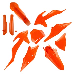 YHMOTO - Kit Completo de Carenados de Plástico Negro y Naranja para KTM SX SX-F XC 2019-2022 - Product Image 1