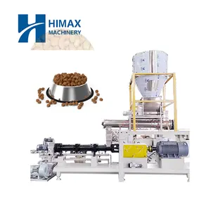 Stainless steel screw dog food manufacturing machines pet feed production line integrated industry and trade manufacturer