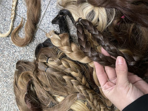 Perruque humaine juive casher de haute qualité avec haut en dentelle HD perruques 100% cheveux européens cuticule alingée 17 pouces en Stock - Product Image 5