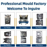 Moule de plaque nominative personnalisé, moules d'injection plastique haute précision, multi-cavités, longue durée de vie, multi-matériaux, usine OEM ODM
