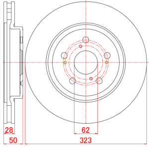 <span class=keywords><strong>Disco</strong></span> <span class=keywords><strong>de</strong></span> <span class=keywords><strong>Freno</strong></span> Delantero M63501011 <span class=keywords><strong>de</strong></span> Hierro Fundido Gris, Mejora del 20% en el Rendimiento <span class=keywords><strong>de</strong></span> Frenado para BYD M6/S6 - Product Image 4