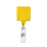Clip de Hebilla Extensible Creativo con Logotipo Personalizado, Carabina Metálica Retráctil Cuadrada Resistente para Identificación de Personal de Oficina