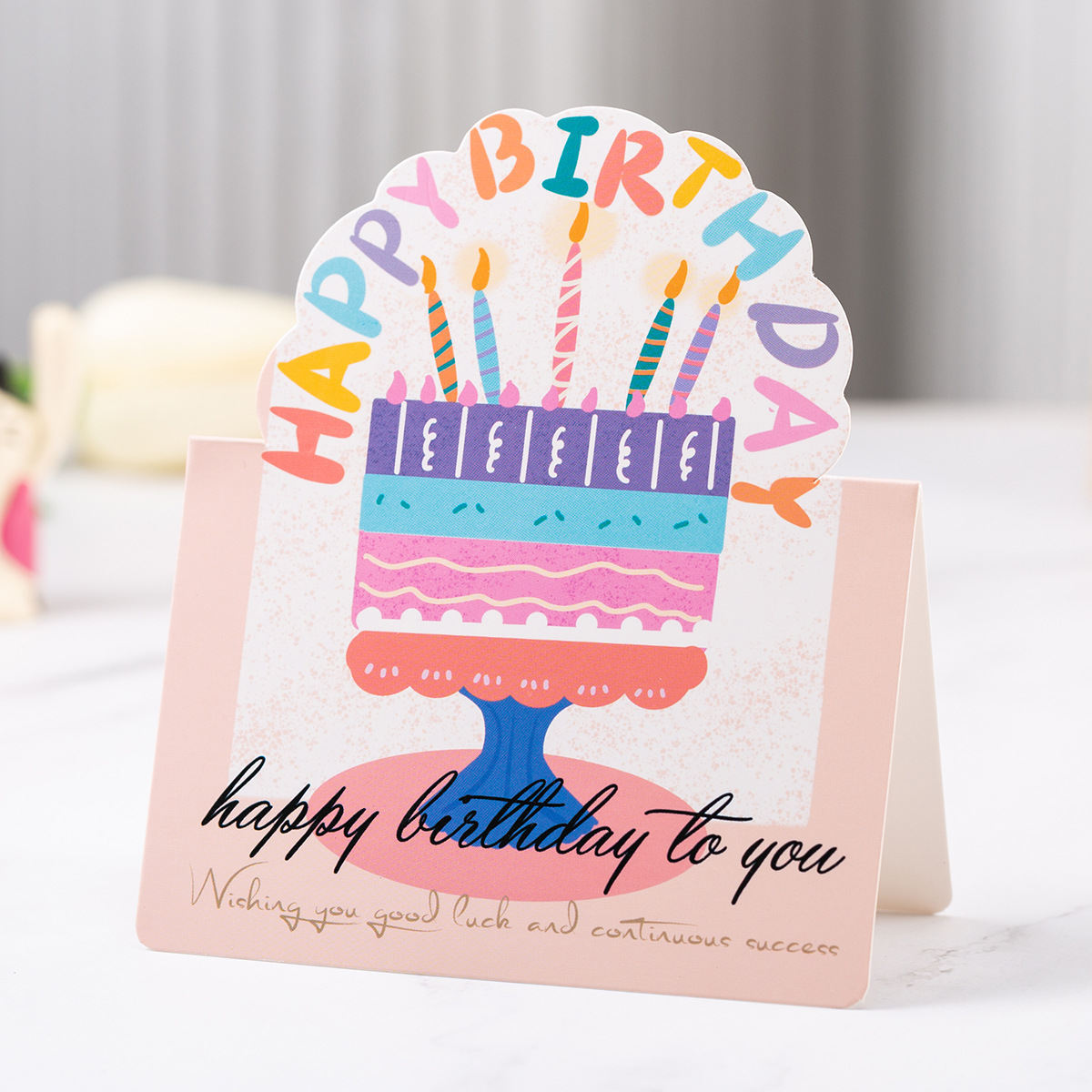 Tazza per torta dei desideri rosa