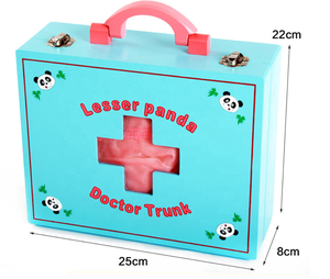 Kit <span class=keywords><strong>Giocattolo</strong></span> Medico per Bambini in Legno <span class=keywords><strong>Set</strong></span> Gioco di Ruolo Dottore <span class=keywords><strong>Set</strong></span> Dentista - Product Image 3